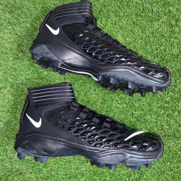 Nike Force Savage Pro 2 Shark-Black Football Cleats BV5448-001 Men Size NEW